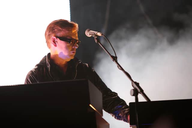 Andy Fletcher, best-known as the keyboardist in electronic outfit Depeche Mode, has died at the age of 60. (Credit: Getty Images)