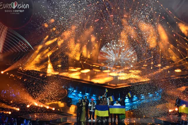 Kalush Orchestra of Ukraine named the winners of the 66th Eurovision Song Contest (Pic: Getty Images)