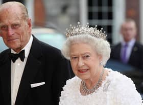 Queen Elizabeth and Prince Philip arrive at Dublin Castle (Pic:Getty)