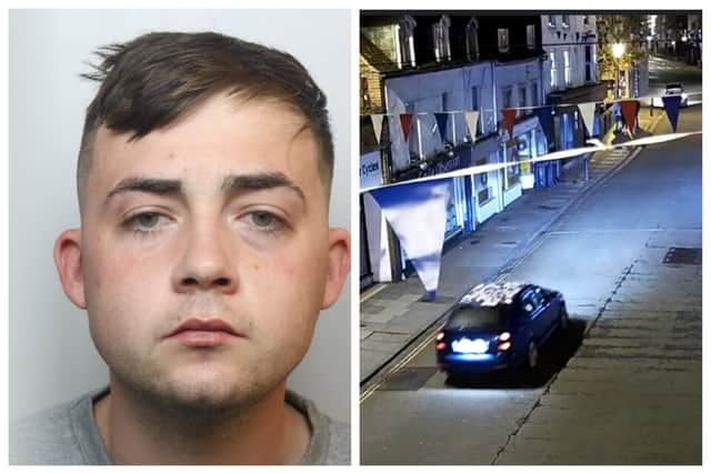 Cameron Bailey has been jailed for 8 years for deliberately driving at a group of teenagers.
