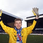 Andy Goram with Rangers in 1992. 