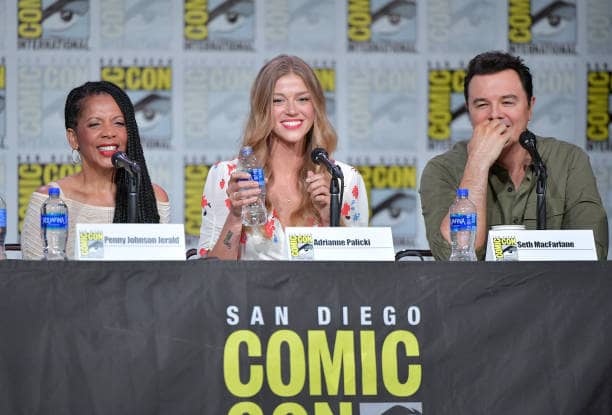 Orville cast at Comic Con (Pic:Getty)