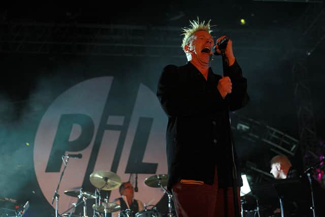 Johnny Rotten performing with PiL in 2010 (Photo: Karl Walter/Getty Images)