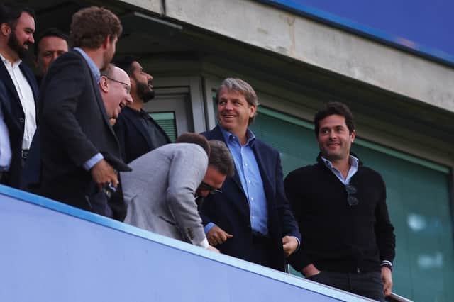 Boehly at Chelsea’s match against Leicester City