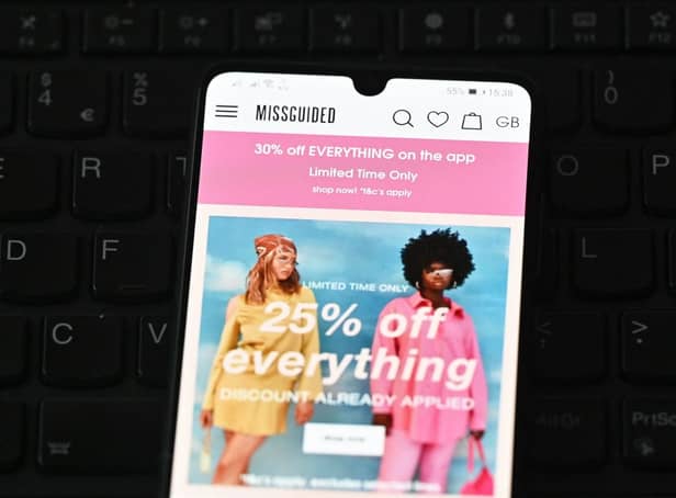 <p>Missguided has become the latest major firm to fall into administration after McColl’s and Studio Retail Group (image: AFP/Getty Images)</p>