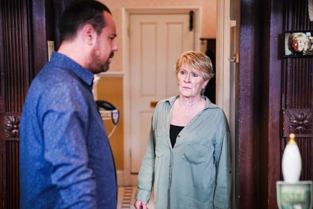 Linda Henry has been nominated for Best Leading Performance for her role as Shirley Carter in EastEnders