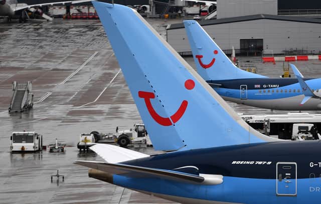 TUI has revealed it saw record sales and annual earnings more than doubling as demand for travel soars with bookings up 11%. (Photo: AFP via Getty Images)