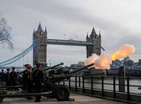 What are gun salutes - and why do they take place on special royal occasions? (image: AFP/Getty Images)