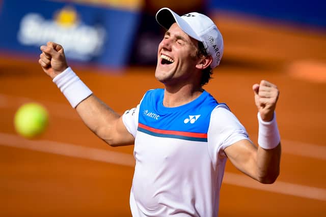 Ruud celebrates win at Argentina Open