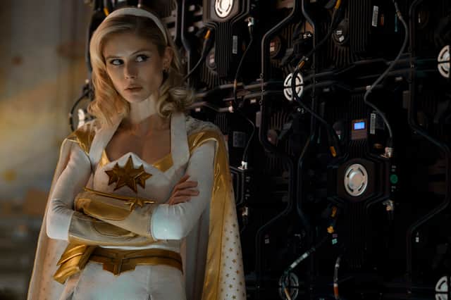 Erin Moriarty as Starlight in The Boys (Credit: Prime Video)