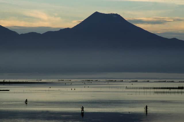 Mount Bulusan, days after a previous eruption in November 2010 (Credit: Charism Sayat/AFP via Getty Images)