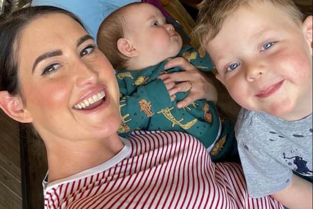 The mum-of-three made 20 calls to her GP during lockdown and made multiple trips to A&E (Photo: Lois Walker / SWNS)