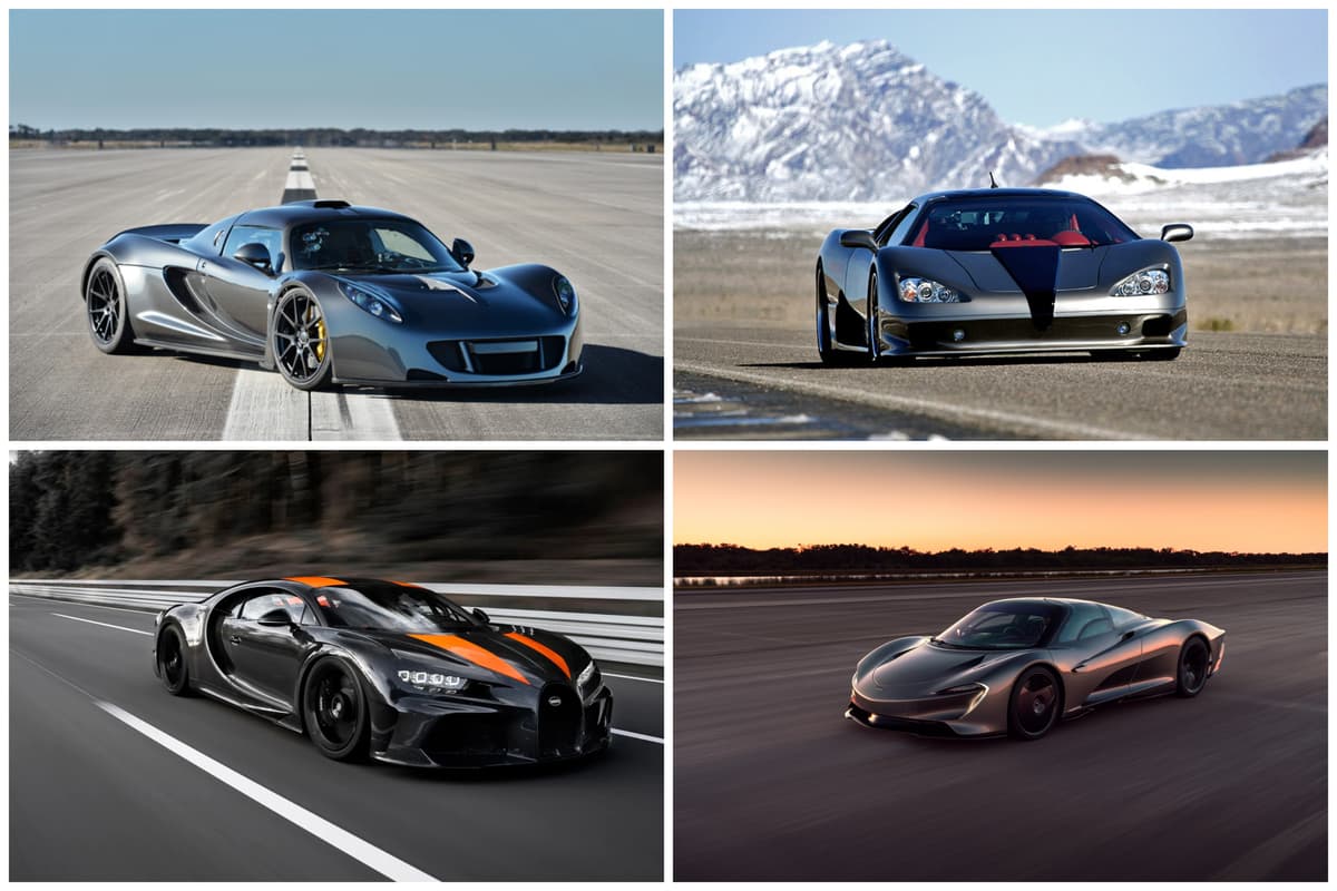 These Are the Fastest Production Cars In the World—For Now