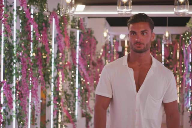 Davide shook up the villa with his entrance in the very first episode of the new season (Photo: ITV)