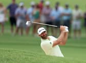TULSA, OKLAHOMA - MAY 20: Dustin Johnson has cut ties with the PGA tour to join the controversial LIV Invitational Golf Series. (Photo by Christian Petersen/Getty Images)