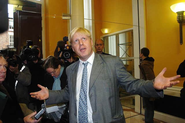 Boris Johnson in 2004 when he was editor of The Spectator (Pic: AFP via Getty Images)