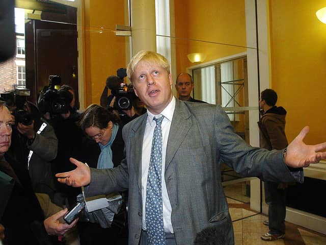 Boris Johnson in 2004 when he was editor of The Spectator (Pic: AFP via Getty Images)