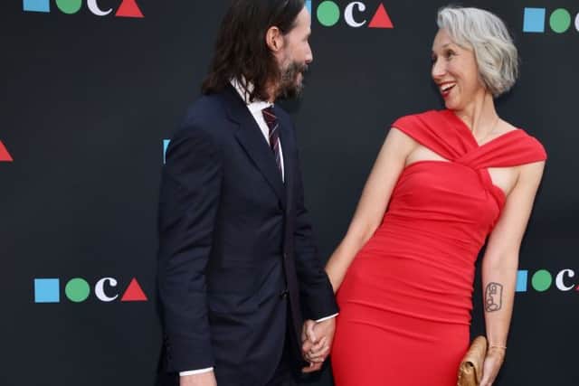 Keanu Reeves and Alexandra Grant attend MOCA Gala 2022 at The Geffen Contemporary at MOCA on June 04, 2022 in Los Angeles, California (Photo by Robin L Marshall/Getty Images)