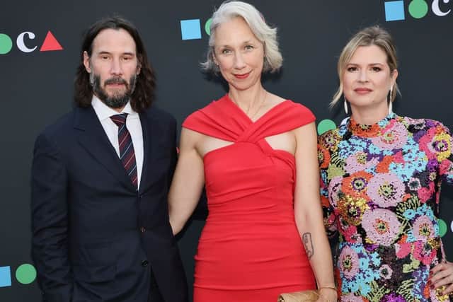 Keanu Reeves and Alexandra Grant have released two books together (Photo by Robin L Marshall/Getty Images)
