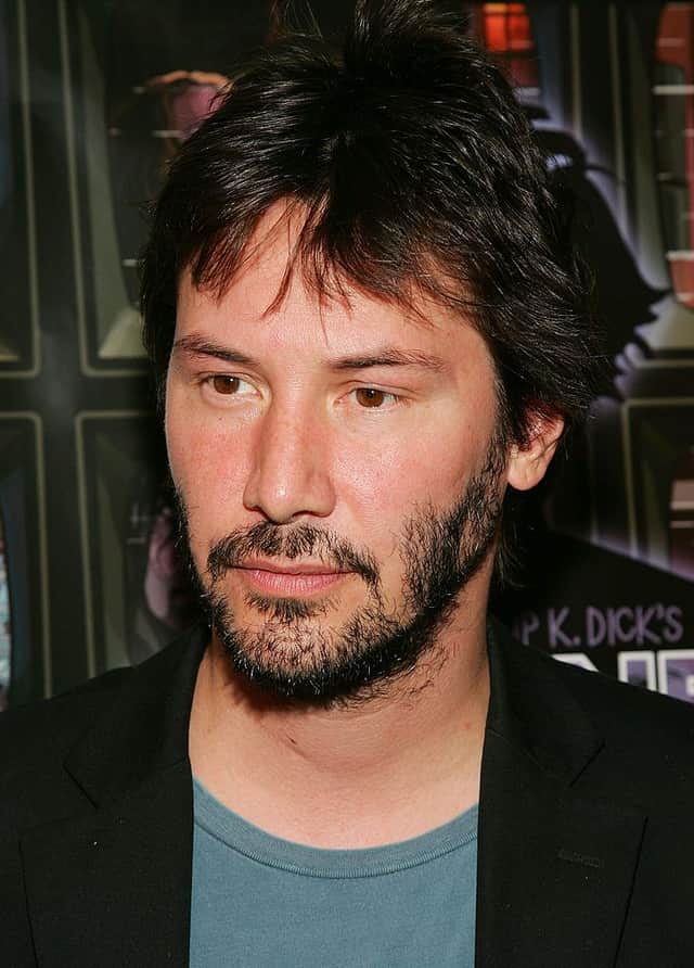 Keanu Reeves attends The Film Society of Lincoln Center’s screening of “A Scanner Darkly” at The Walter Reade Theater July 5, 2006 in New York City (Photo by Evan Agostini/Getty Images)