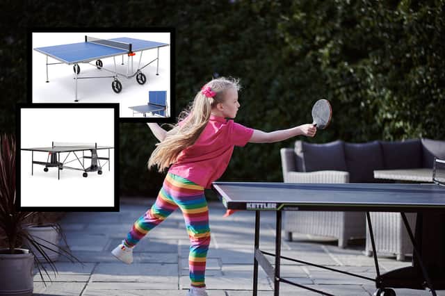 <p>Best table tennis tables UK 2022: great options for home use </p>