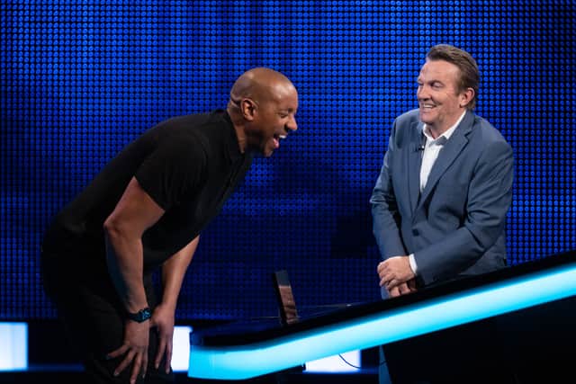 Dion Dublin and Bradley Walsh
