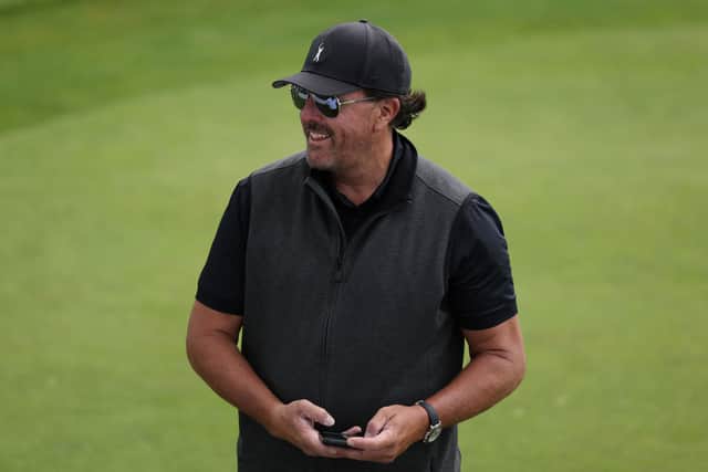US golf player Phil Mickelson is among the high profile golfers to join the controversial golf series