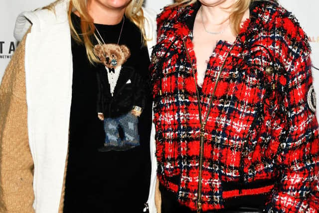 Rebel Wilson (R) and Ramona Agruma attend Operation Smile’s 10th Annual Park City Ski Challenge Presented By The St. Regis Deer Valley & Deer Valley Resort at The St. Regis Deer Valley on April 02, 2022 in Park City, Utah (Photo by Alex Goodlett/Getty Images for Operation Smile)