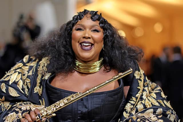 Lizzo attends The 2022 Met Gala Celebrating “In America: An Anthology of Fashion” at The Metropolitan Museum of Art on May 02, 2022 in New York City. (Photo by Dimitrios Kambouris/Getty Images for The Met Museum/Vogue)