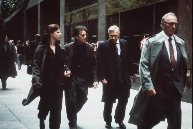 Philip Baker Hall (right of Al Pacino) in The Insider