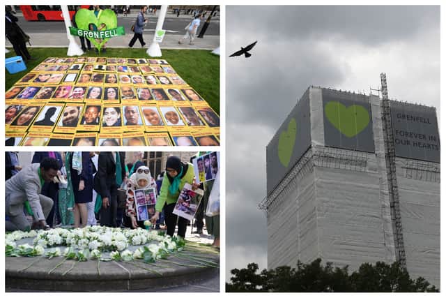 Those who died in the Grenfell disaster 5 years ago have been remembered.