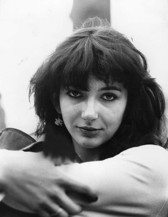 English singer-songwriter and musician Kate Bush, 21st February 1978. (Photo by Chris Moorhouse/Evening Standard/Hulton Archive/Getty Images)
