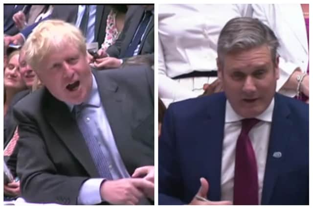 Boris Johnson was compared to Jabba the Hut and warned he could be booted out Love Island-style if he gave the public the “ick”.
