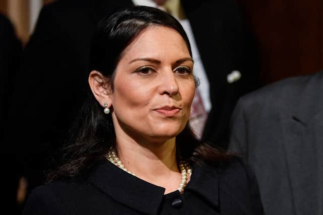 Priti Patel said he will “not be deterred from doing the right thing” despite the ECHR blocking the first flight to Rwanda (Photo: Getty Images)