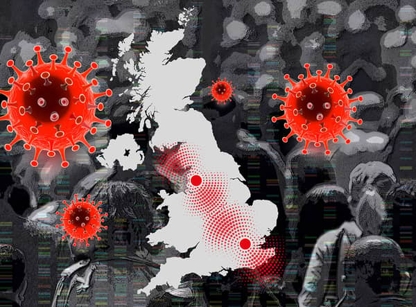 Covid infections are continuing to rise in all four nations of the UK (Composite: Mark Hall / NationalWorld)
