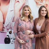 Billie Faiers pictured with her sister Sam Faiers when she was pregnant with her second child. (Picture: Getty Images)