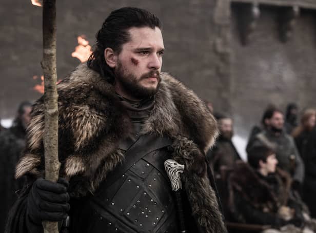 <p>Kit Harington as Jon Snow in Game of Thrones</p>