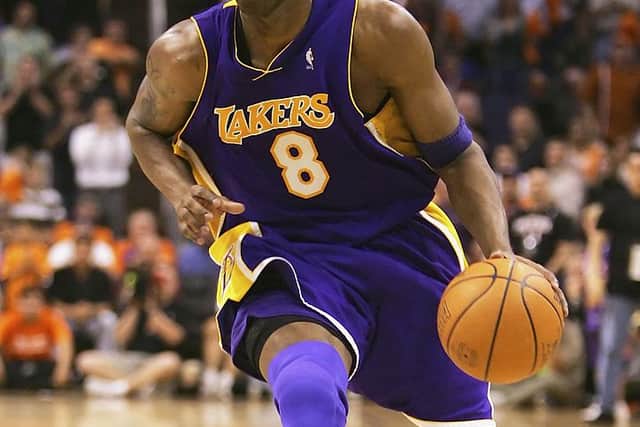 Kobe Bryant of the Los Angeles Lakers (Photo by Lisa Blumenfeld/Getty Images)