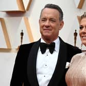 Tom Hanks and wife Rita Wilson arrive for the Oscars in 2020 (Pic: AFP via Getty Images)