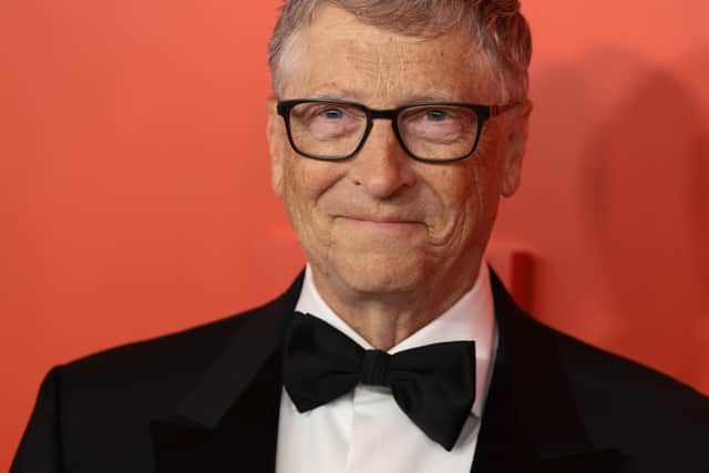Bill Gates attends the 2022 TIME100 Gala in New York City (Pic: Getty Images for TIME)