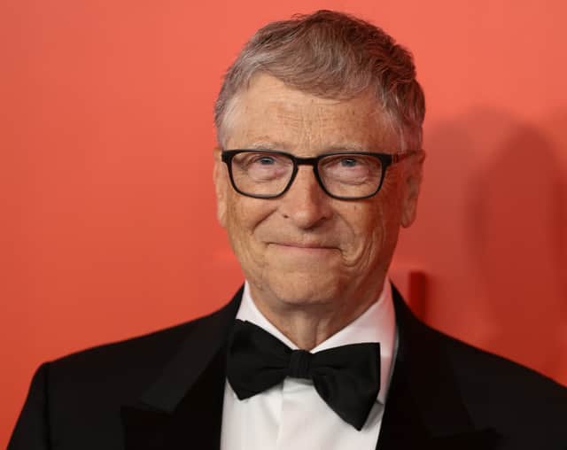 Bill Gates attends the 2022 TIME100 Gala in New York City (Pic: Getty Images for TIME)