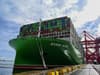 Ever Ace: where is world’s largest cargo ship docked in UK, how big is it - how many containers can it carry?