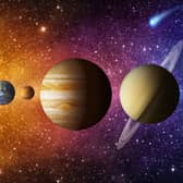 The five so-called naked-eye planets — Mercury, Venus, Mars, Jupiter and Saturn — will have a rare conjunction (Photo: Adobe Stock)