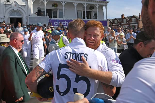 Ben Stokes and Jonny Bairstow ensured a second Test win at Trent Bridge