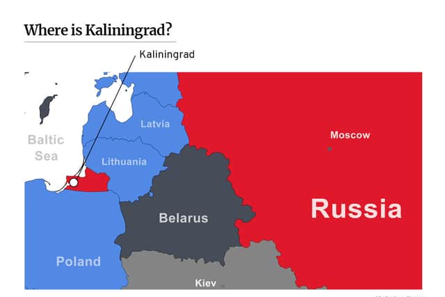 Where is Kaliningrad? (Pic: NationalWorld / Mark Hall)