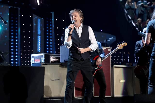 Paul McCartney performs onstage during the 36th Annual Rock & Roll Hall Of Fame Induction Ceremony in 2021 (Pic: Getty Images for The Rock and Roll Hall of Fame)