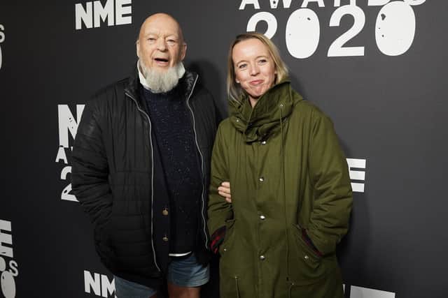 Michael Eavis and Emily Eavis attends the NME Awards in 2020 (Pic: Getty Images)