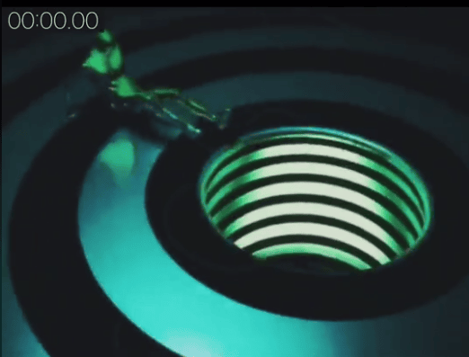 The Tik Tok video - dubbed the ‘death hole’ video - has sent people into a spin who are trying to figure out if the person shown is crawling out of a hole or falling into it. Credit: TikTok/Lookmm178