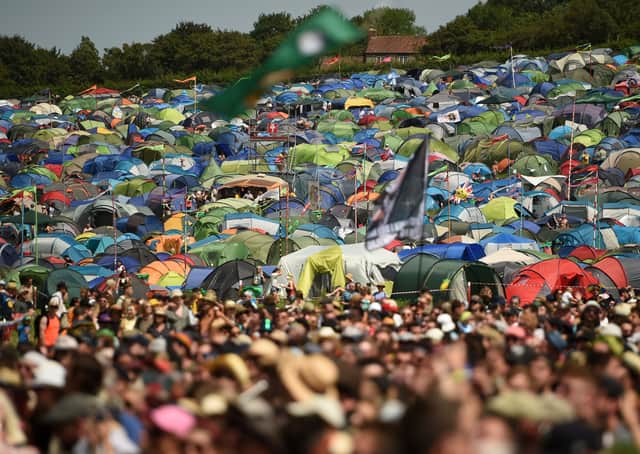 This is the first Glastonbury Festival since the Covid-19 pandemic (Pic: AFP via Getty Images)