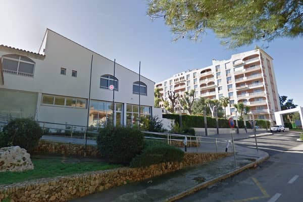The incident reportedly happened at the four-star HYB Eurocalas Hotel in the east coast resort of Calas de Mallorca (Photo: Google)